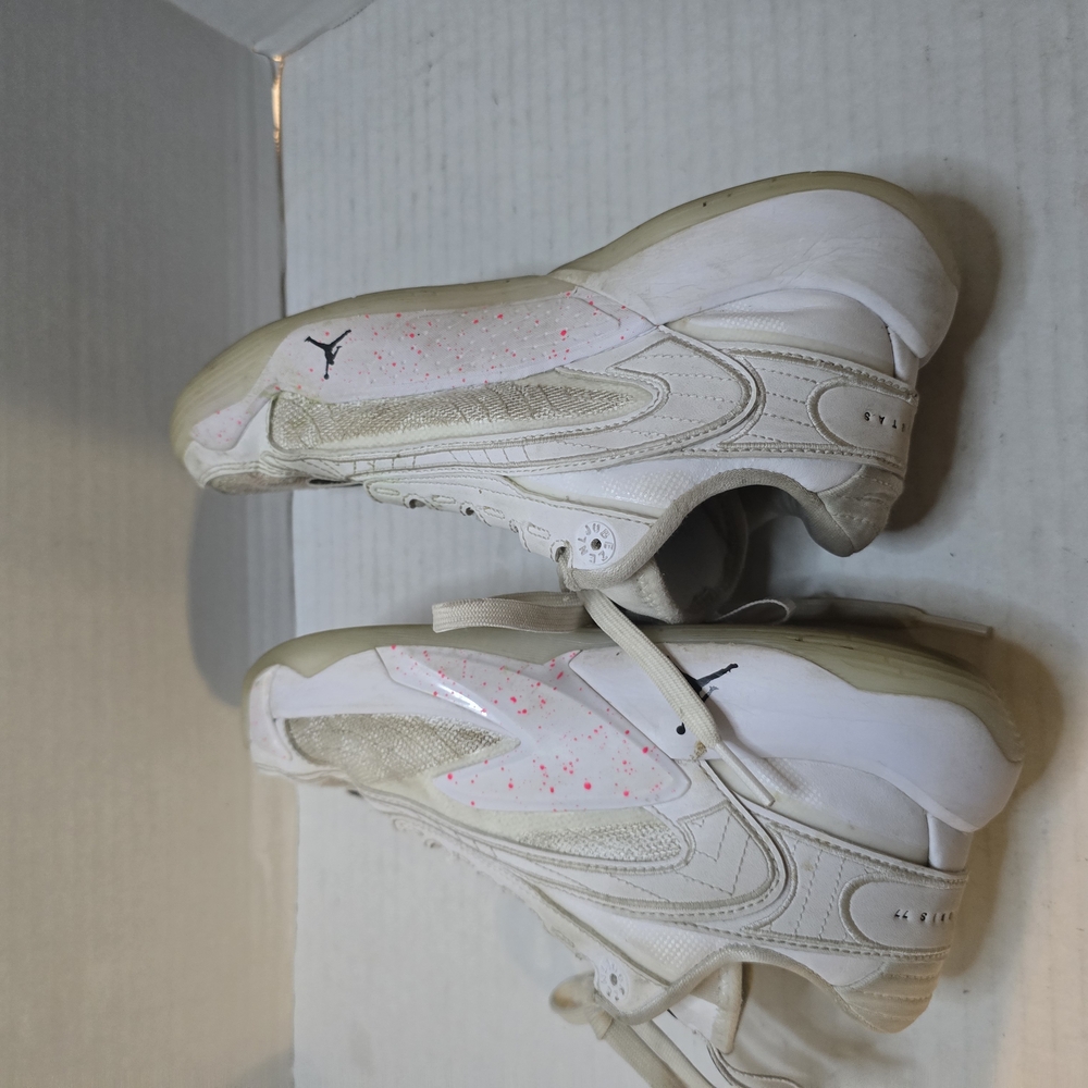 Air Jordan White and Gray Sneakers